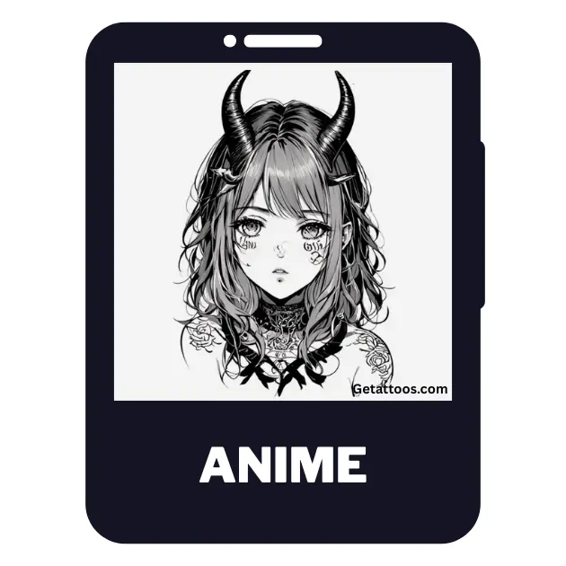 Anime/Cartoon Tattoo