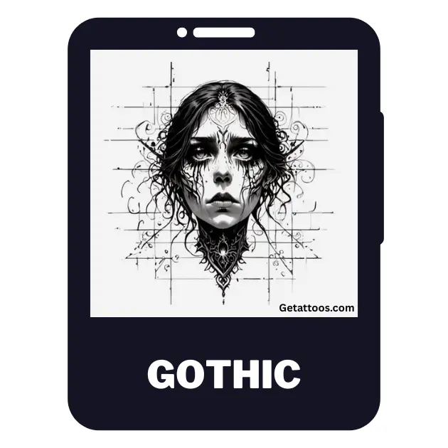 Horror/Gothic Tattoo